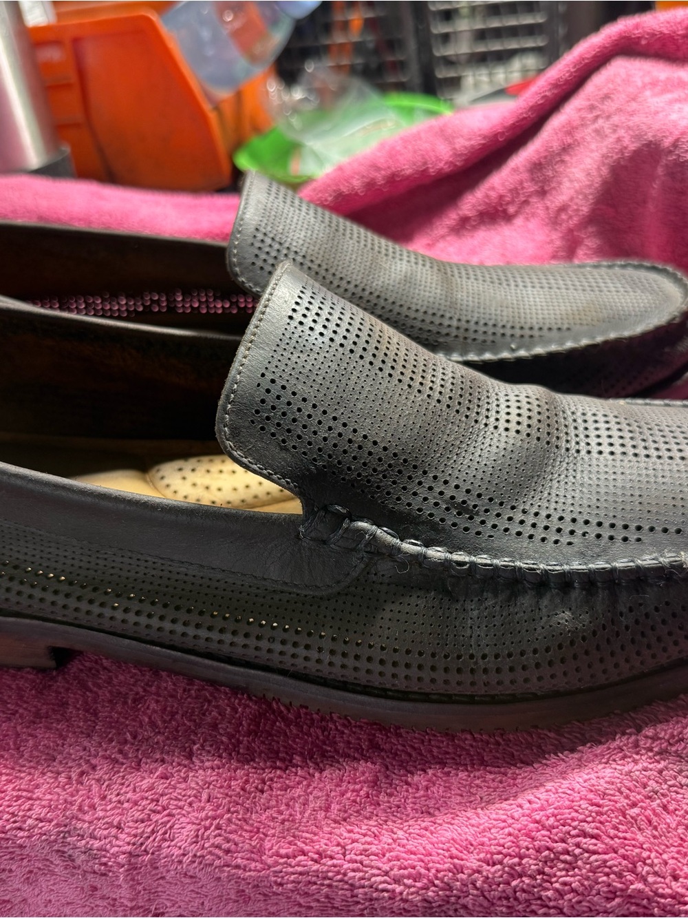 Tommy Bahama FELTON Perforated Slip-On Loafers 13m